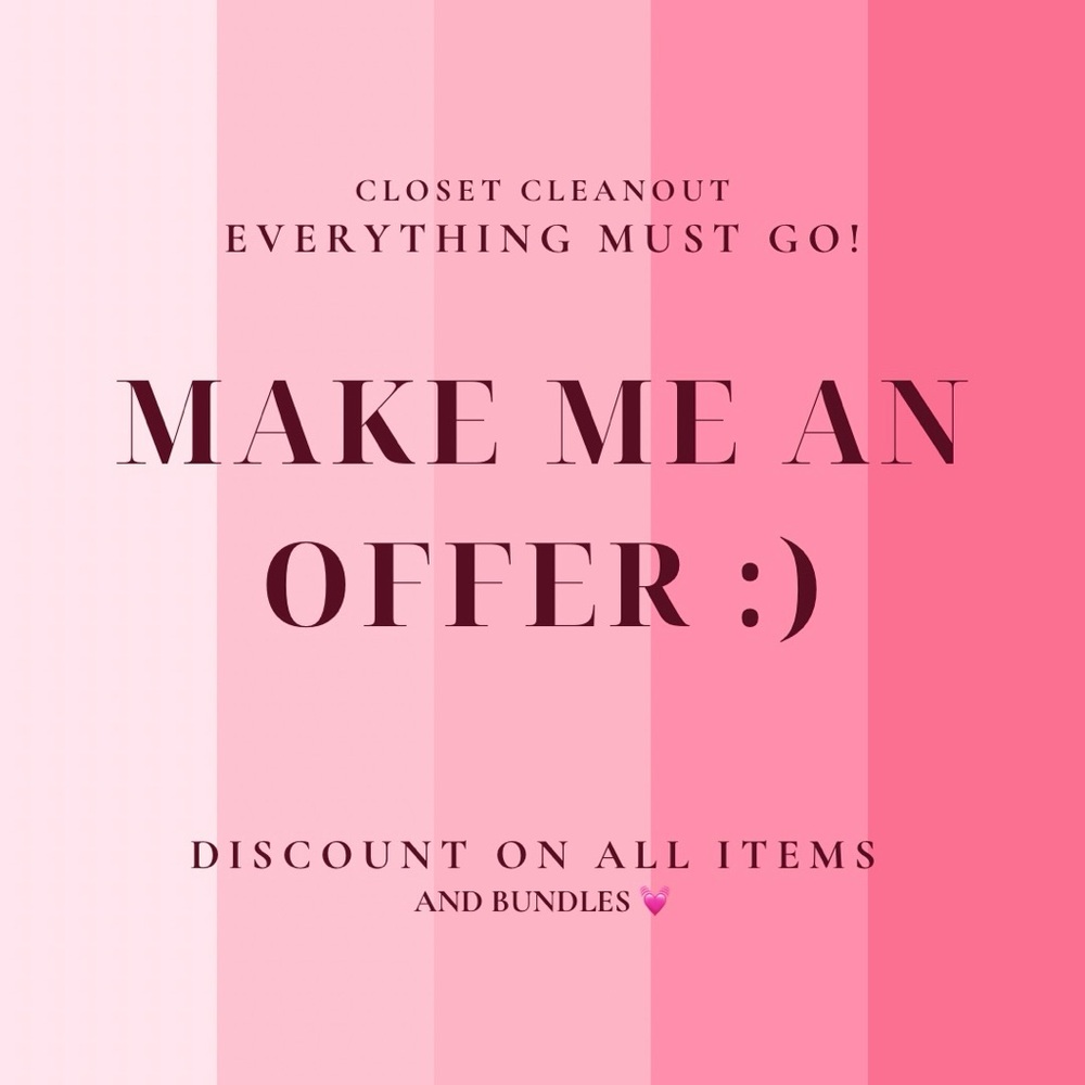 See something you like? Make me an offer :)
